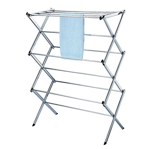 Home & Kitchen Hampton & Stewart 3 TIER CHROME METAL CLOTHES AIRER
