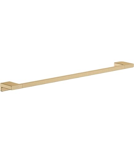Hansgrohe AddStoris Shower Door Handle - Brushed Bronze - Towel Rail & Door Handle Combo - View #5