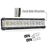 Side Shooter LED Light Bar SWATOW 4x4 14 inch 248W