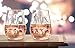 Mr. and Mrs. Silver Stemless Wine Glasses with Elegant Lettering, For Couples Engagement, Wedding Set, 17 Ounce