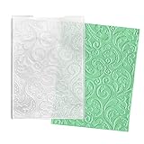 ALIBBON Lace Leaves Background Plastic Embossing