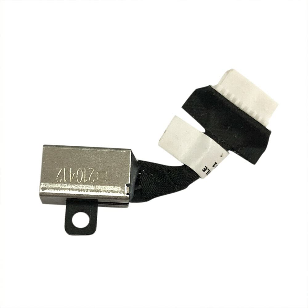 Gintai DC In Power Jack DC Dock DC Jack DC Port Socket Charging Port Cable for Dell Latitude 3301 Vostro 5390 5391 7391 Ins-piron 5390 5391 4K41T 04K41T WASP13 450.0GW01.0001