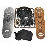 4L60E Transmission Rebuild Kit Fit for Chevy GMC Cadillac GM 1997-2003 | 4L65E Transmission Overhaul Kit with Friction Plates and Steel Plates Filters Brake Band