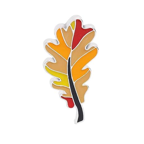 Faliya Cartoon Blatter Brosche Einfaches Design Emaille Revers Pin Diy Abzeichen Charme Schmuck Zubehor 1 Amazon De Kuche Haushalt