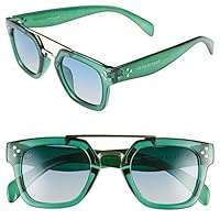 PRIVÉ REVAUX ICON Collection "The Foxx" Designer Polarized Geometric Sunglasses