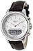 Tissot T-Touch Classic Touch Silver Dial Brown Leather Mens Watch T0834201601100