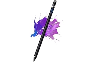 Active Stylus Pen for iPhone/iPad/Android, Kenkor Pencil with Dual Touch Function, Rechargeable Digital Fine Point Pen for Apple iPad Pro/Air/Mini/iPhone/Cell Phone/Samsung/Tablet Drawing & Writing