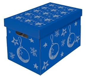 Nips Christmas Storage Box for Baubles/ Decorations with 