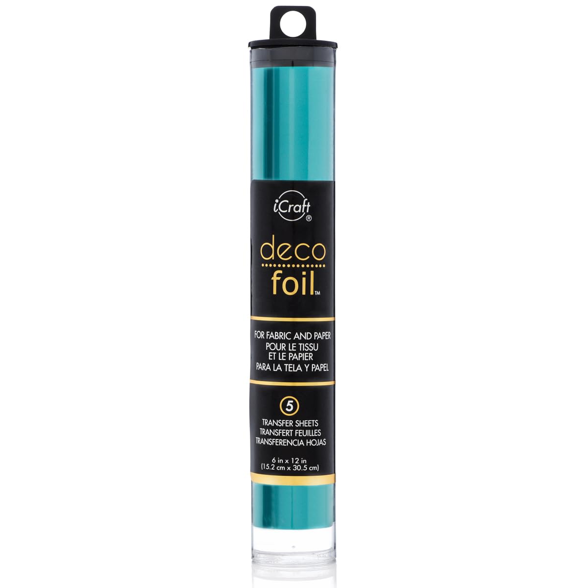 Thermoweb Foil Deco 6-inch x 12-inch, Turquoise (Satin) — image 1