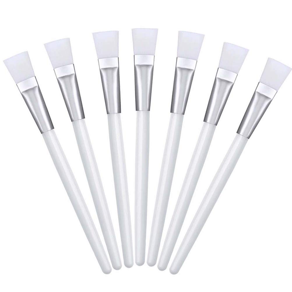 Nuoshen 24 Pcs Facial Mask Brushes For Cosmetic Makeup, Soft Silicone Face Mud Mask Applicator Brushes Mask Beauty Tool For Applying Facial Mud Mask, Body Lotion Or Mixed Mask