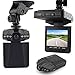 KLAREN Dashboard Car Recorder 2.5 Inches Infrared Night Vehicle DVR/Video & Audio Road Camera Recorder/Rotatable LCD 270 degrees Traffic Dashboard Camera Camcorder with 6 LEDs
