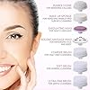 Facial Cleansing Brush [Newest 2021], PIXNOR Waterproof Face Spin Brush with 7 Brush Heads for Deep Cleansing, Gentle…