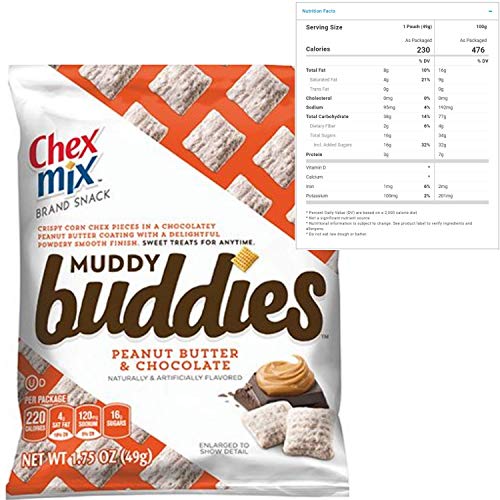 Chex Mix Snack Packs Variety Pack Of 15 1.75 Oz Bags of Chex Mix