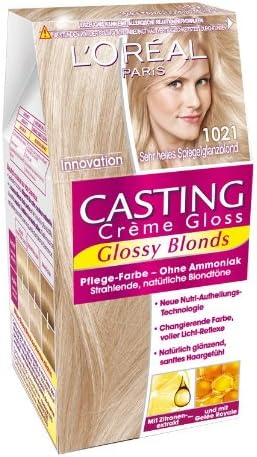 L'Oreal Casting Creme Gloss 1021 Lightest Light Baby Blonde - No Ammonia
