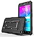 Note 4 Case, Galaxy Note 4 Case, E LV Galaxy Note 4 Case - SHOCK ABSORPTION / HIGH IMPACT RESISTANT Full Body Hybrid Armor Protection Defender Case Cover for Samsung Galaxy Note 4 - [BLACK/BLACK]