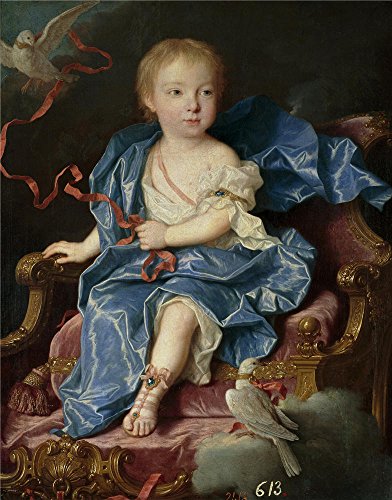 Oil Painting 'Ranc Jean Maria Antonia Fernanda De Borbon Infanta De Espana (futura Reina De Cerdena) Ca. 1731 ' Printing On Polyster Canvas , 10 X 13 Inch / 25 X 32 Cm ,the Best Garage Artwork And Home Gallery Art And Gifts Is This Cheap But High Quality Art Decorative Art Decorative Canvas Prints