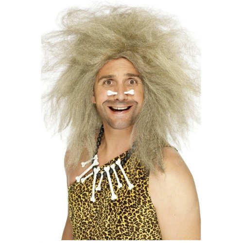 Crazy Caveman Wig Costume Accessory
