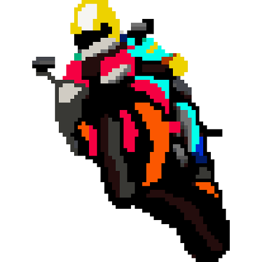 Amazon Com Bikes Pixel Art Color By Number Sandbox Coloring Book Appstore For Android