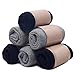 No Show Socks Mens 6 Pack Low Cut Cotton Non Slip Casual Thin Boat Socks 6-11