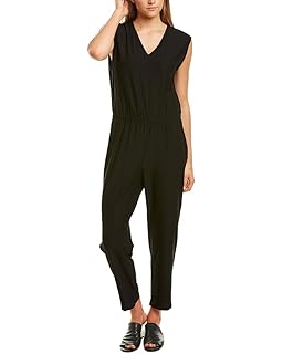 eileen fisher v neck jumpsuit