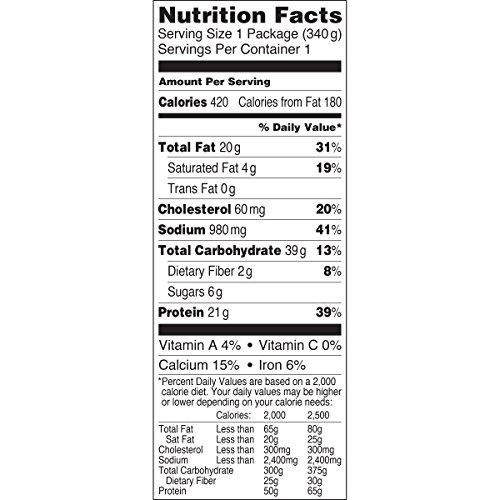 Stouffer's, Escalloped Chicken and Noodles, 12 oz (Frozen) - Thumbnail 4