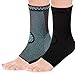 HaveDream Ankle Brace Compression Support Sleeve (2Pairs) for Injury Recovery, Joint Pain and More. Plantar Fasciitis Foot Socks with Arch Support, Eases Swelling, Heel Spurs, Achilles Tendon (M)