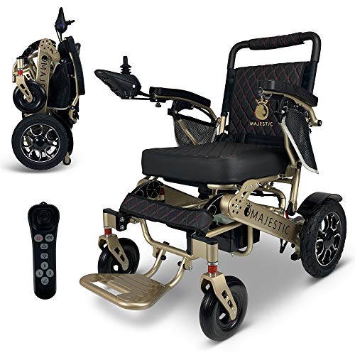 2020 Limited Edition Remote Control Foldable Electric Wheelchair Mobility Aid Lightweight