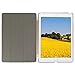 Besdata Ultra Thin Magnetic Smart Cover [Wake/Sleep Function]& Translucent Back Case for 2014 iPad Air 2 + Screen Protector + Cleaning Cloth + Stylus (Gold)