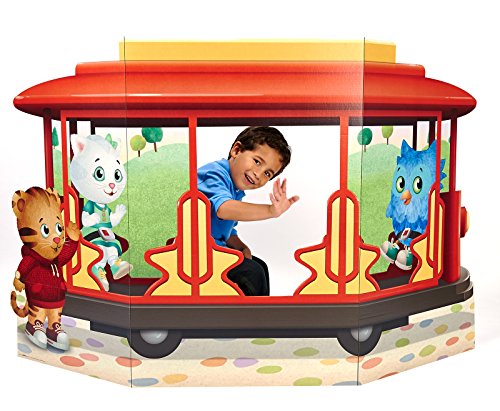 BirthdayExpress Daniel Tiger Room Decor - Trolley Life Size Cardboard Standup