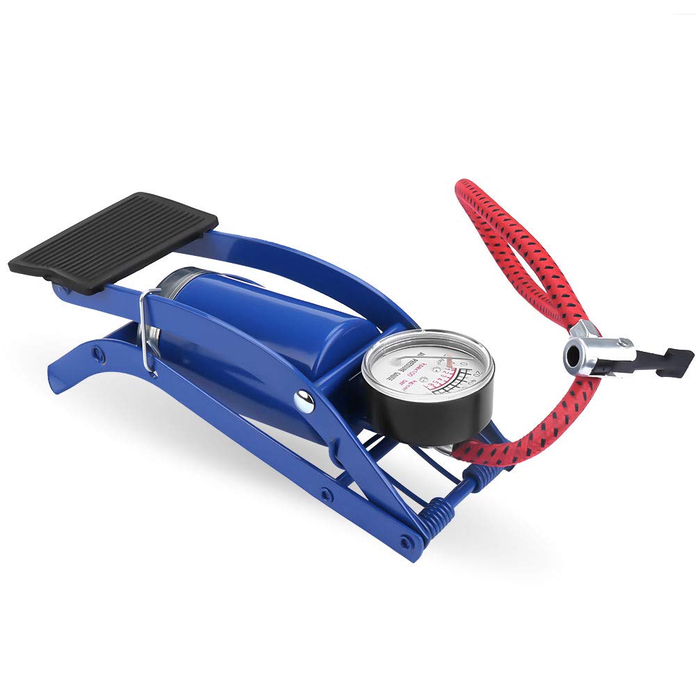 Buy TekkPerry High Pressure Foot Pump, Bike Motorbike Inflation Pump