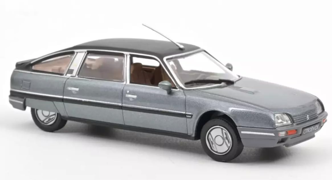 OPO 10 - Model car compatible with Citroën CX Turbo 2 Prestige 1986 Grey 1986 scale 1:43 Norev - 191518