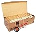 RAW Natural Unrefined King Size Cigarette Tubes (200 Tubes per Box) 3 Boxes with Rolling Paper Depot Lighter Lasso