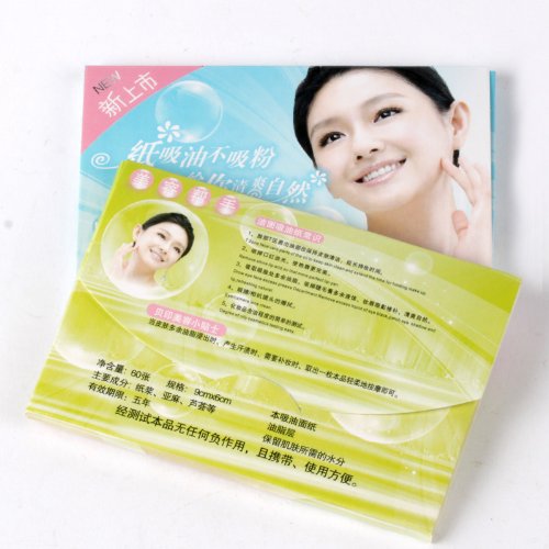 100pcs Facial Oil Control Absorption Film Tissue Makeup Blotting Papers
