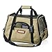 INNOPAW Pet Travel Carrier Bag, Soft Sided and Airline Approved Pet Bags with Fleece Bed, Perfect for Small Dogs and Cats (Brown)