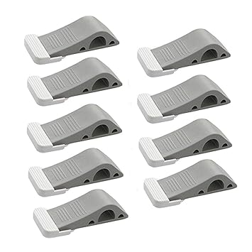 Malux Door Stop Wedges 9 Pack Slip Resistant Rubber Door Stoppers