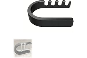 Toothbrush Head Holder for Philips Sonicare, Electric Toothbrush Replacement Head Stand, 4-Slot Brush Head Organizer (Black)