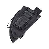 Pinty Tactical Rest Pouch Stock Pack Buttstock Rifle Shotgun Shell Holder