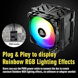 Enermax ETS-T50 Axe Addressable RGB CPU Air Cooler