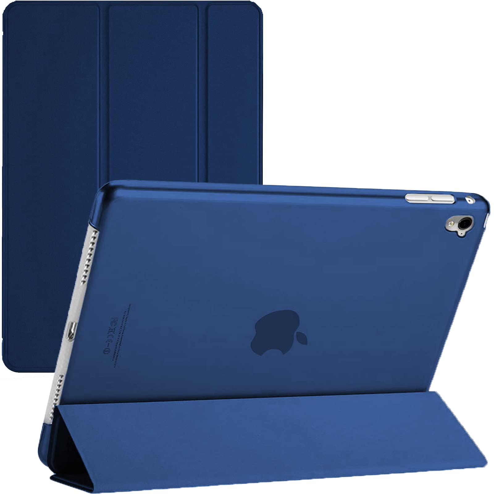 Magnetic Case For iPad 10.2 9/8/7th Generation 2021 2020 2019 Smart Cover With Auto Sleep Wake Function (Blue)