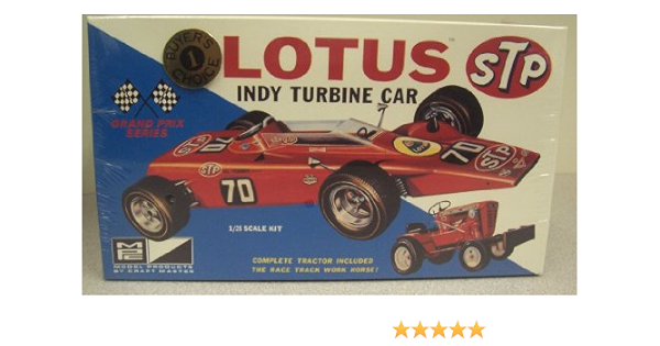 Amazon.com: MPC 6025 Lotus STP Indy Turbine Car 1/25 Scale Plastic Kit :  Toys & Games