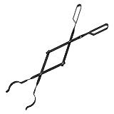 Fireplace Tongs 26”, himaly Heavy Duty Wrought