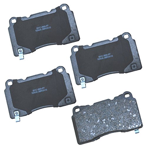Bendix Premium SBC1050A Ceramic Front Brake Pads for Cadillac ATS 2014-2013, XT…