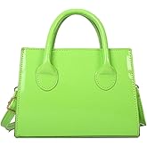 Aebecede Patent Leather Handbag Shinny Clutch Purse Mini Shoulder Bag Evening Purse for Women