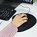 MROCO Ergonomic Mouse Pad with Memory Foam Wrist Rest Comfortable Mouse Pad with Wrist Support, Pain Relief Mousepad with Non-Slip Rubber Base Mouse Mat for Home, Office & Travel, 9 x 8in, Black