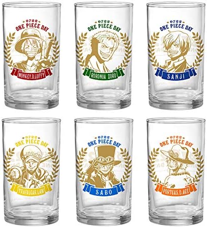 Amazon 一番くじ ワンピース Full Force 記念グラス 全6種 コンプリート アニメ 萌えグッズ 通販