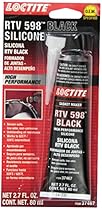 Loctite 37467 Black RTV 598 High Performance Silicone. 80 ml.