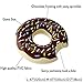Floatie Kings Chocolate Frosted Donut Pool Float - Giant Premium Inflatable