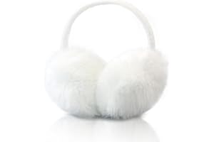 SEYUFN Faux Fur Fuzzy Ear Muffs Women Soft Plush Fluffy Earmuffs Ski Headband Ear Warmer Adjustable Ear Muffs for Girls