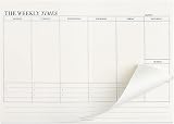 Kuou Weekly Planner Pad 60 Sheets B5 To Do List Organizer view 1