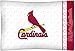 MLB St. Louis Cardinals Micro Fiber Pillow Case Logo